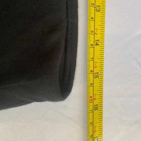 *NWT* Athleta Black Coaster Skirt Pull On side slit soft breathable size L - Picture 6 of 6
